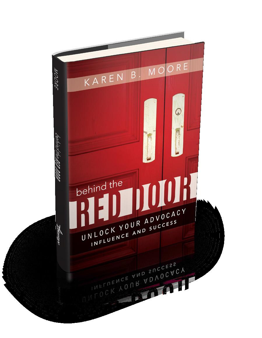 ABOUT THE BOOK Behind the Red Door: Unlock Your Advocacy Influence and Success In feng shui, a red door signifies welcome, a place where energy enters.