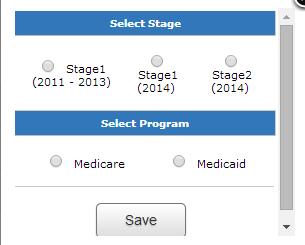 Edit Stage and Program for Providers Select Provider(s) and click