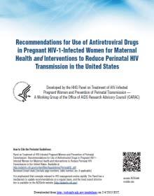 August 2015 Intrapartum Recommendations for HIV-Infected Pregnant