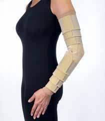 20-30 mmhg LITE TTF Armpiece* The LITE TTF armpiece can be customized at the point of purchase and will fit most limb sizes. The LITE TTF armpiece can be retrimmed as the patient s edema reduces.