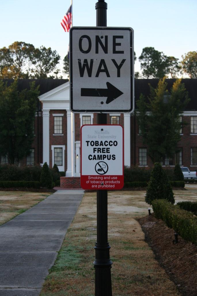 Types of Campus Policies Footage Policy Designated Smoking Areas 100% Smoke-free Policy 100%