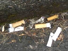 CIGARETTE BUTTS are the most common form of litter worldwide. are made of cellulose acetate, a synthetic fiber that can take up to 25 years to decompose.