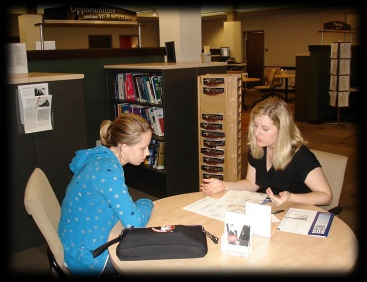 Brief Staff-Assisted Services Guided by a practitioner Served in library-like,