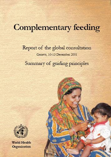 WHO Global consultation on complementary feeding (10-13 th December 2001) Efforts to increase investments in the promotion of