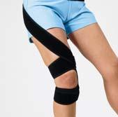 The influence of hip muscle strengthening on PFP has not been evaluated in isolation Femoral strapping to improve lower limb