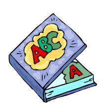 alphabet book for an AAC language learning activity based upon 9