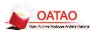 Open Archve TOULOUSE Archve Ouverte (OATAO) OATAO s an open access repostory that collects the work of Toulouse researchers and makes t freely avalable over the web where possble.