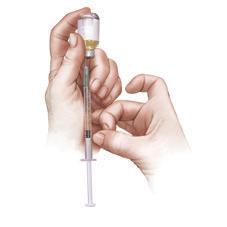 9. To get rid of bubbles in your syringe, follow these steps.