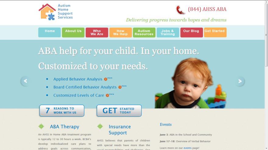 Autism Home Support Services www.autismhomesupport.