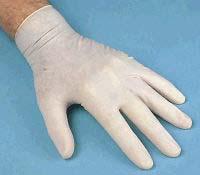 Gloves Latex gloves Inspect for tears Wash hands Do not reuse Change gloves between people Avoid