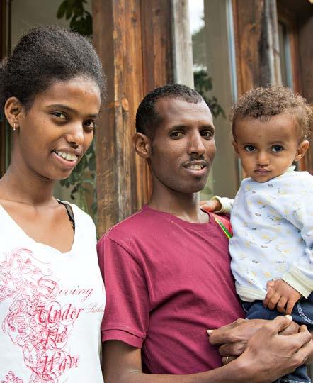 Caritas looks after asylum seekers, temporarily admitted persons and recognised
