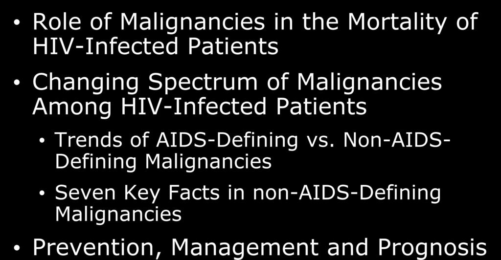 Patients Trends of AIDS-Defining vs.