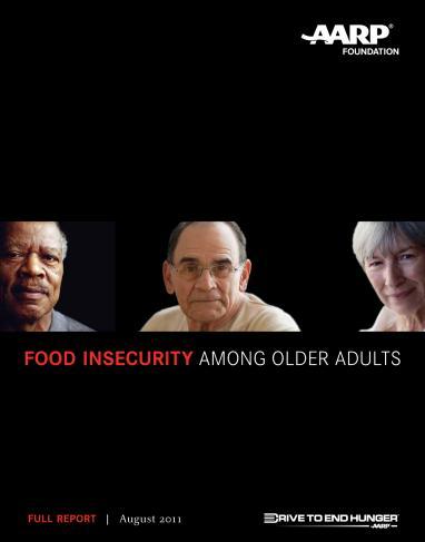 Four focus areas: hunger, income, housing, and isolation.