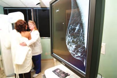 Volume of Screening Mammograms Selected Outpatient Breast Procedures and Patient Visits 2015 Number of patient visits to the Long Beach Memorial Breast Center for diagnostic procedures.