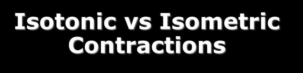 Isotonic vs