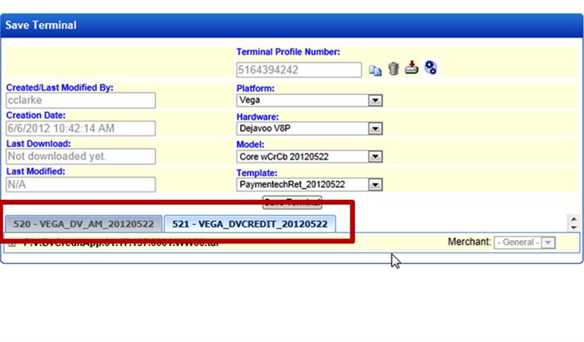Locate then click on Create TPN from the top navigation bar. 2. 3. 4. In the Terminal Profile Number field input a unique terminal profile number to assign your merchant.
