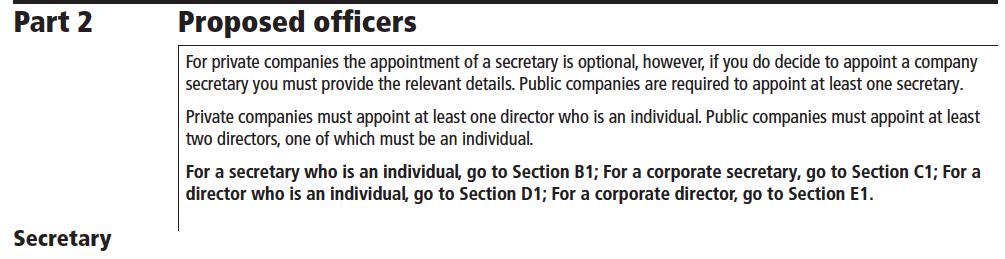 Roles and their institutional basis Roles Secretary Director Inheres-In