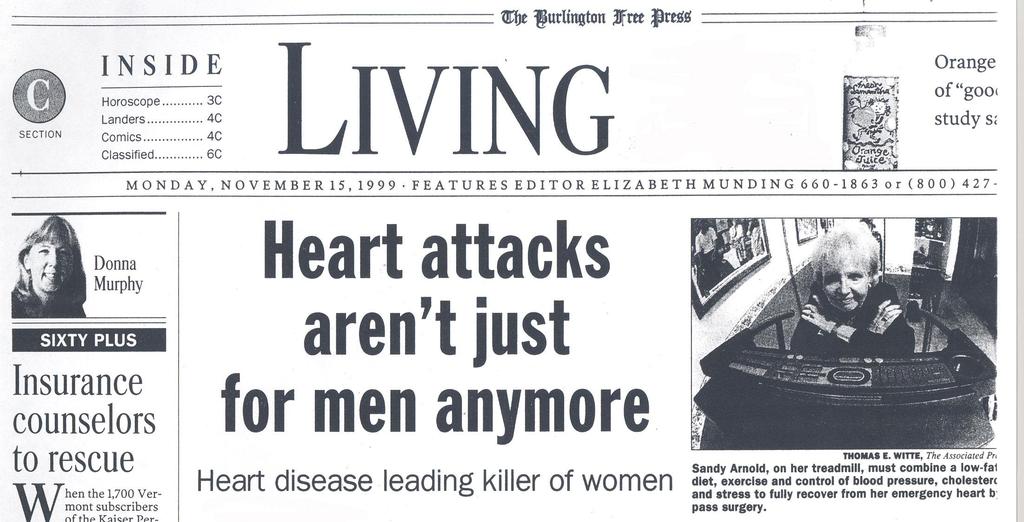 Leading Causes of Death of US Women in 2009 Coronary Heart Disease = 24% Cancer = 22% Stroke