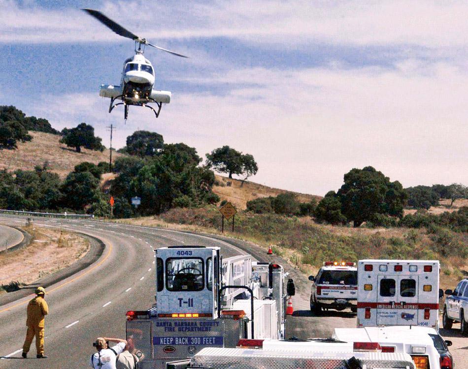 Management: Transport and Destination (5 of 6) Air transport EMS units are