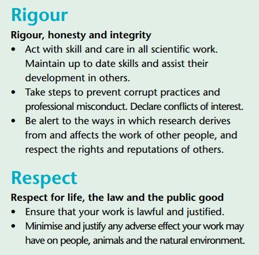A Universal Ethical Code for Scientists?