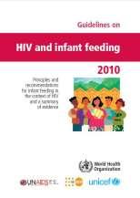 HIV and Infant feeding ARV interventions resolve many of the dilemmas facing mothers and health workers re. HIV & IF.