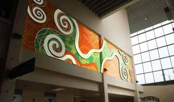 Mural Project to create a conducive environment for the rehabilitation of heart patients.