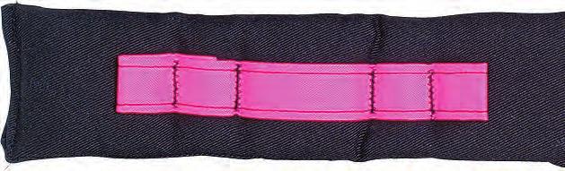 with Blue Stripe 3804-380 Black with Pink Stripe