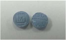 Fentanyl in Tablet Legitimate oxycodone tablets Clandestine tablets Four exhibits of M/30 tablets obtained February March 2014,