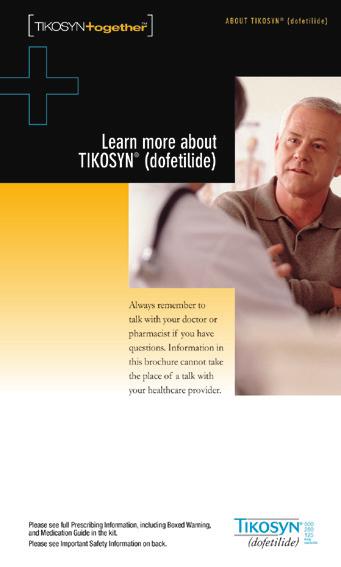 Based on the Medication Guide, it is written in clear, patient-friendly language, making it a great way for patients to learn about TIKOSYN.