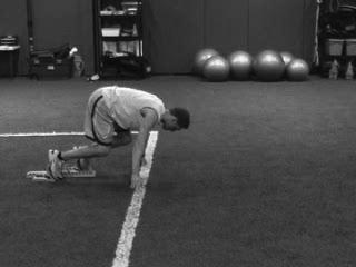 Training Body Control for Quick Repositioning- Inside and Outside Cutting Linear Starting/Acceleration