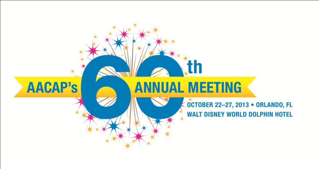 Dear Friends, Colleagues, and Corporate Partners, On behalf of the American Academy of Child and Adolescent Psychiatry (AACAP), I am honored to invite you to AACAP s 60 th Annual Meeting on October