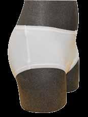 All briefs are fully washable at 50 C and can be tumble dried but no fabric conditioner or bleach should be used,