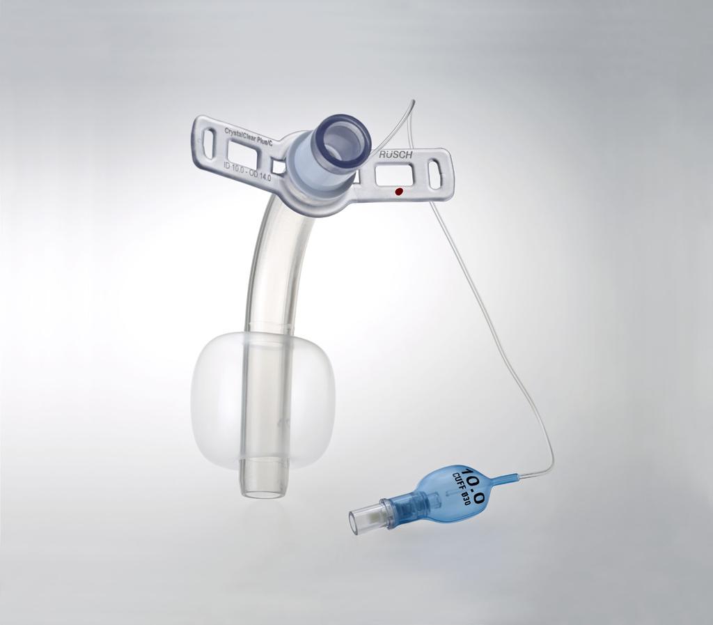 RUSCH CRYSTALCLEARHORIZON PLUS TRACHEOSTOMY LIGATION SYSTEM SET Better comfort and