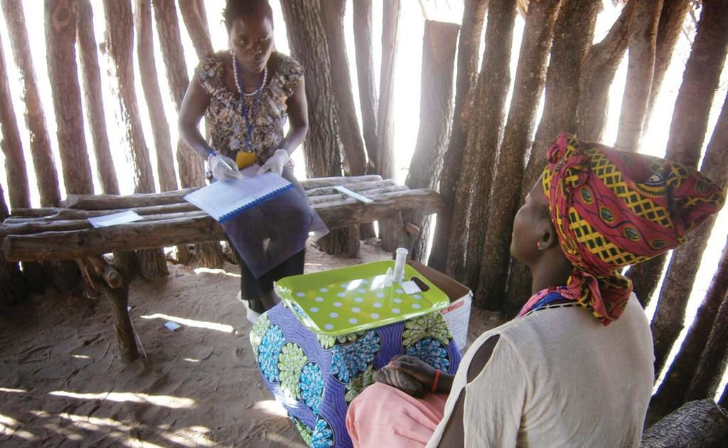 Community health agent performing home HIV testing Client-centered, partner-driven Throughout the region, BLC s approach focuses on the client, putting the individual in need of prevention, treatment