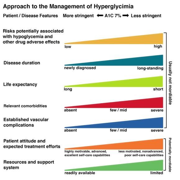 Approach to the Management of Hyperglycemia Lifestyle Management Lifestyle management is a fundamental aspect of diabetes care and includes Diabetes self-management education (DSME) Diabetes