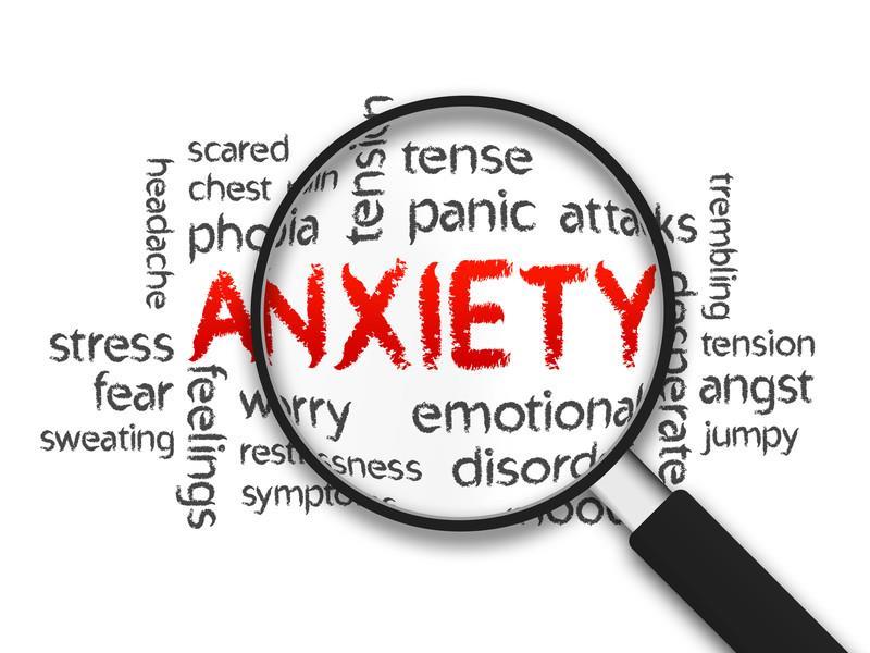 Irritability On edge Anxiety