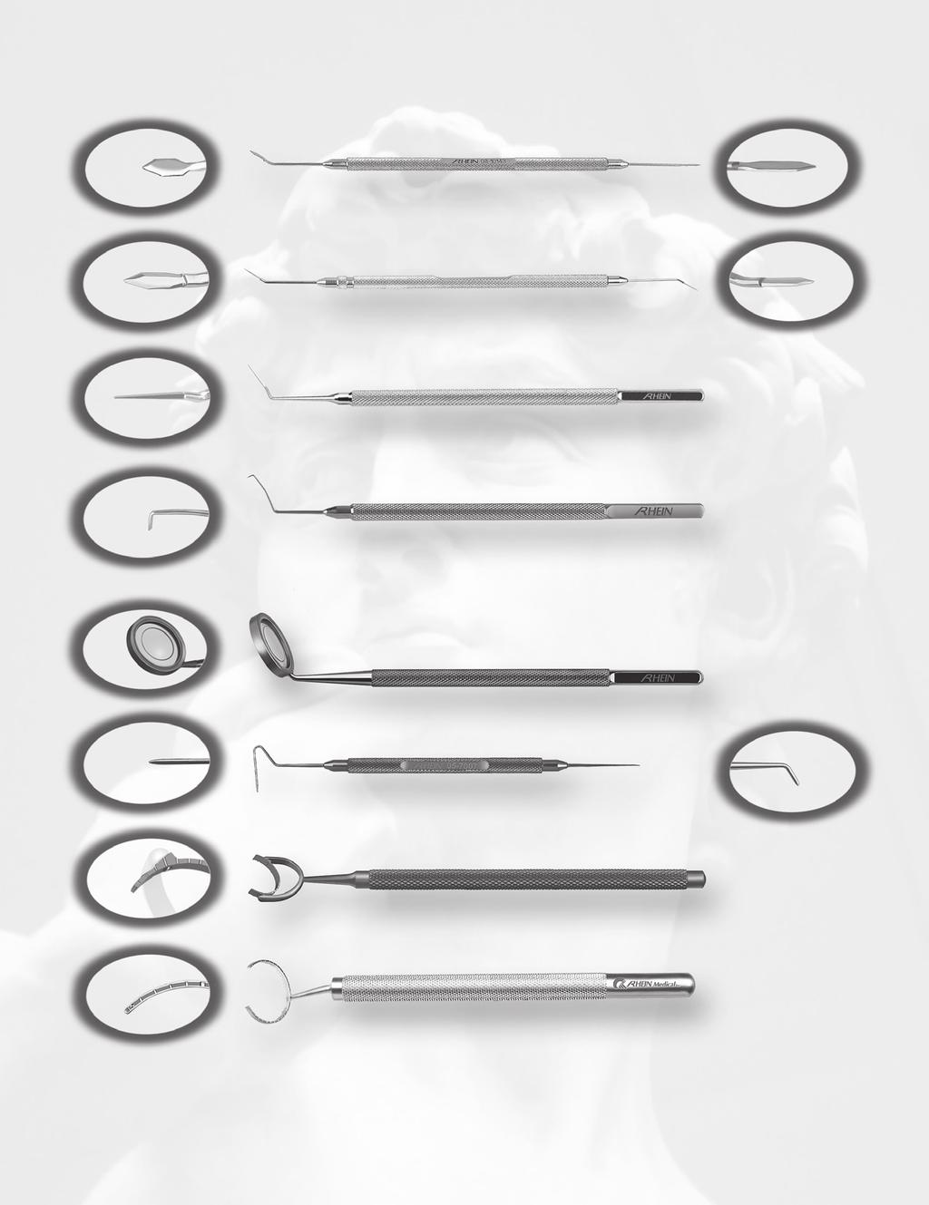 Choppers- Fixation 08-10143: Femtosecond Double-Ended Incision Dissector, 1mm & 2mm, Stainless 08-10144: Folden Femto Double-Ended Dissector, 0.7mm & 1.