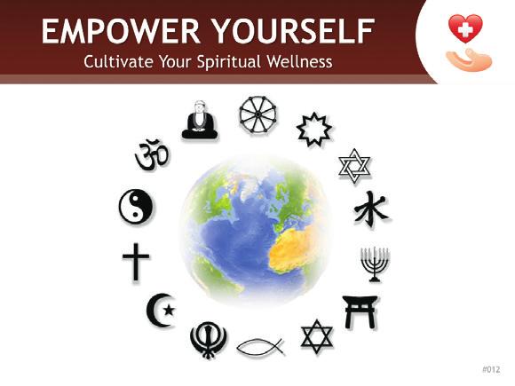 SPIRITUAL HEALTH 4 MINUTES 12 Sharing in spiritual health practices can strengthen your relationship.