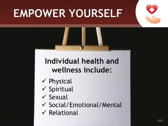 Healthy, stable relationships not only help to produce better mental and physical health in individuals, but are also a result of better individual wellness.