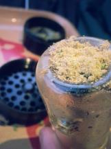 Consuming Cannabis Concentrates Kief Collected from the