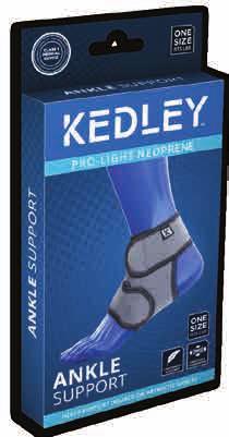 KNEE SUPPORT Universal KED019 6003058068194 The support has two adjustable velcro fastening straps that can be