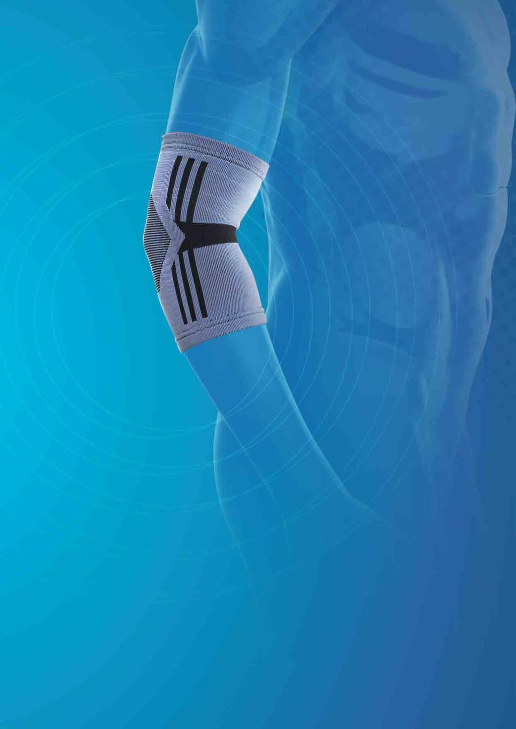 ACTIVE ELASTICATED A Mild level supports range for everyday and sport use. The four way stretch design provides uniform compression around affected areas.