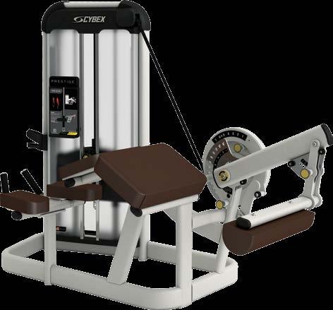 Seated Leg Curl Optional Range Limiting Device lets users choose a comfortable starting position, while