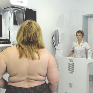You will then have your breast x-ray this is also