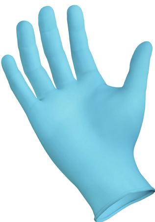 NITRILE GLOVES GSNF102 S 220mm 80mm +/- 10mm GSNF103 M 230mm 95mm +/- 10mm GSNF104 L 230mm 110mm +/- 10mm GripStrong Nitrile gloves provide superior gripping capabilities for multi-purpose protection