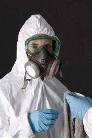 Prevent the spread of lead contamination by cleaning and disposing of your PPE and clothing properly.