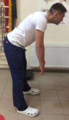 head/cervical spine Case : long jumper At 50% of FB stretching sensation R