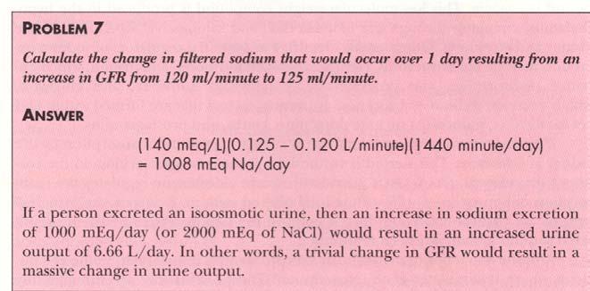 Renal Sodium Handling The kidneys regulate urinary Na + loss is by changing the GFR (and thus the Na + filtered load), and changing rates of Na + reabsorbtion in the nephron.