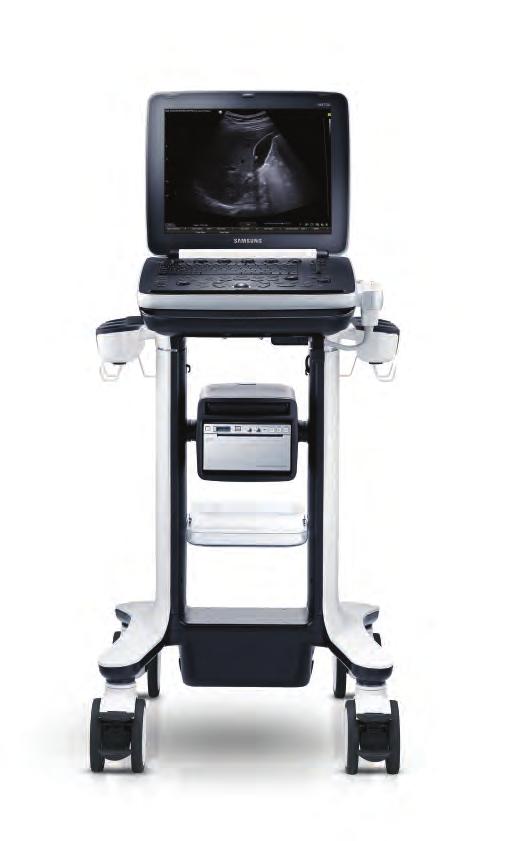 Designed for your convenience The HM70A with Plus is exceptionally comfortable for users because it adapts to the varying needs of physicians and sonographers with outstanding ergonomics, mobility,
