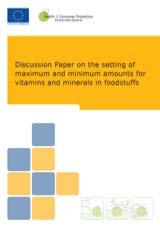 characterisation Real intake data Consultation on Fortified Food